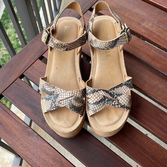 Kork-Ease/ Anthropologie Platform sandal size 7.5 - Picture 2 of 5